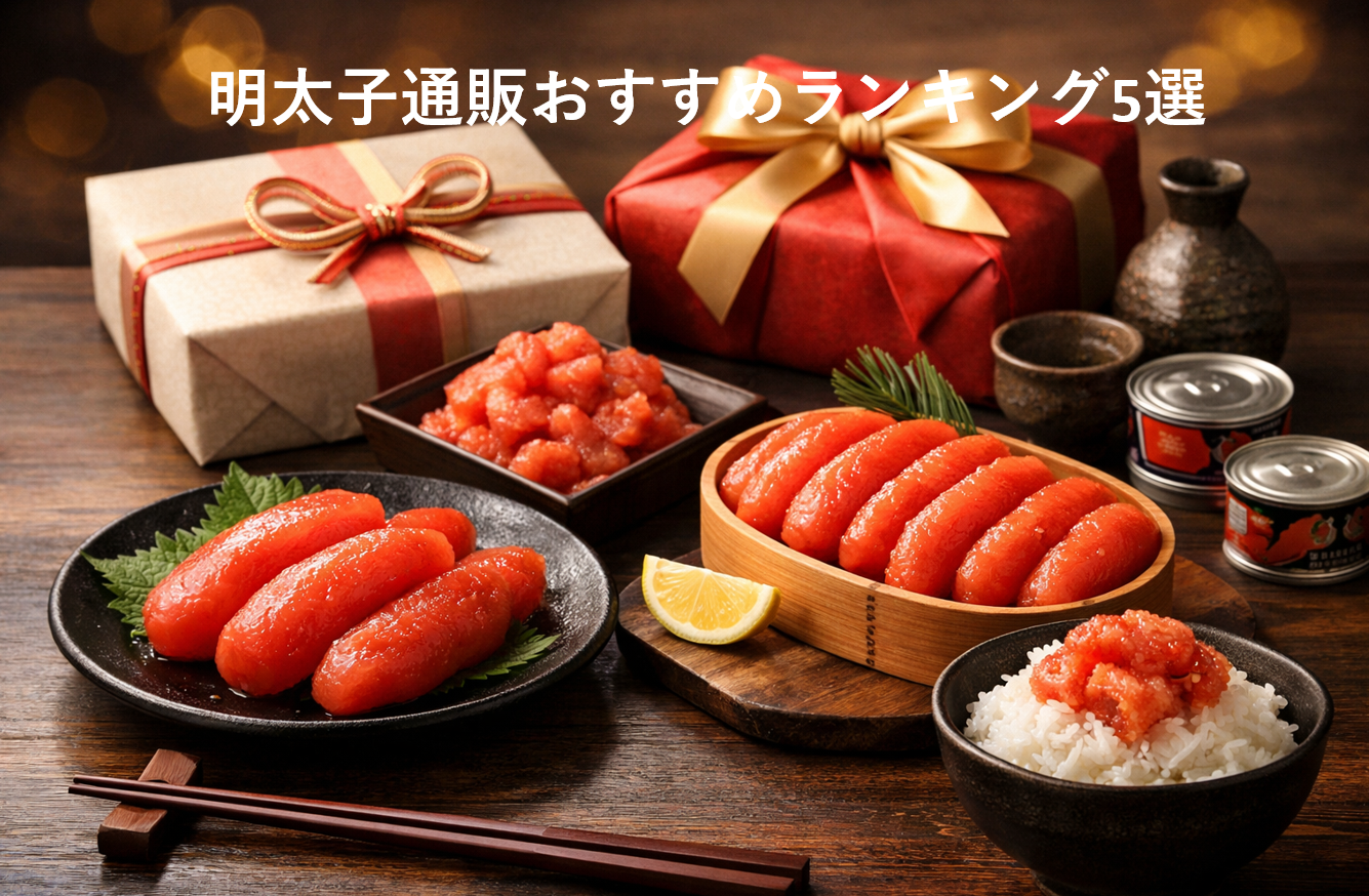 明太子通販おすすめランキング5選 家庭用にもギフトにも人気の厳選比較